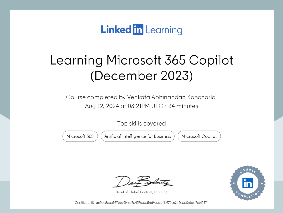Certification 11